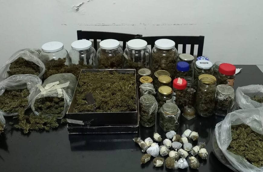 Una mujer fue aprehendida en Patagones con un kilo y medio de marihuana
