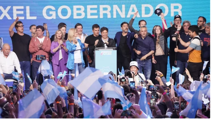 Axel Kicillof se impuso cómodamente en la provincia de Buenos Aires y logró la reelección