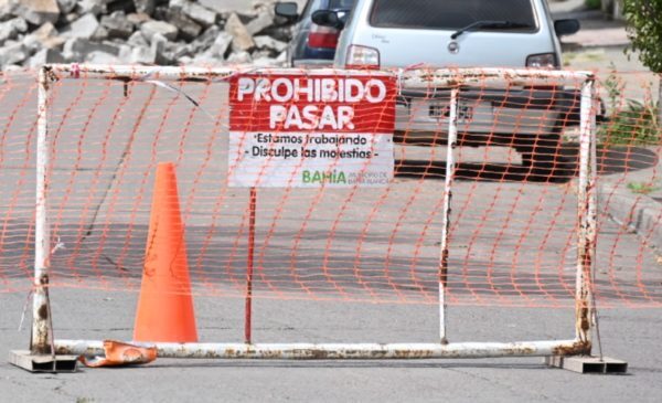Cortes de calles programados para hoy