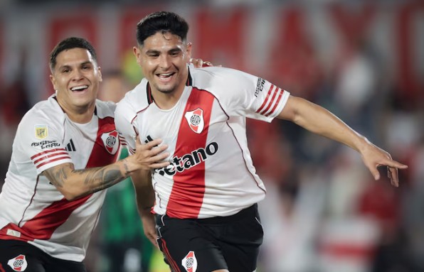 River venció 2-0 a San Martín de San Juan y recuperó la cima de su zona en el Torneo Clausura