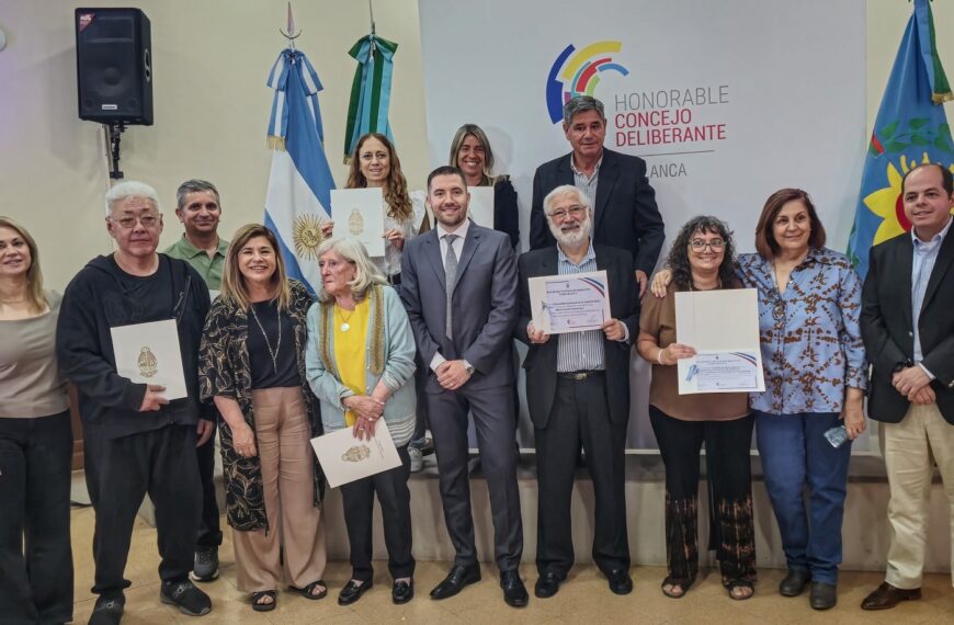 Jornada de Distinciones en el Concejo Deliberante