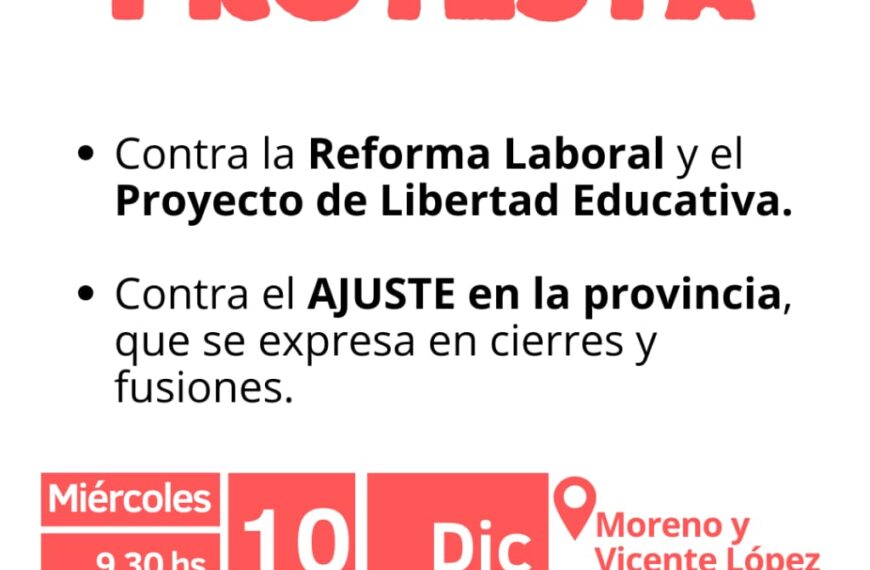 Nueva jornada de protesta de Suteba