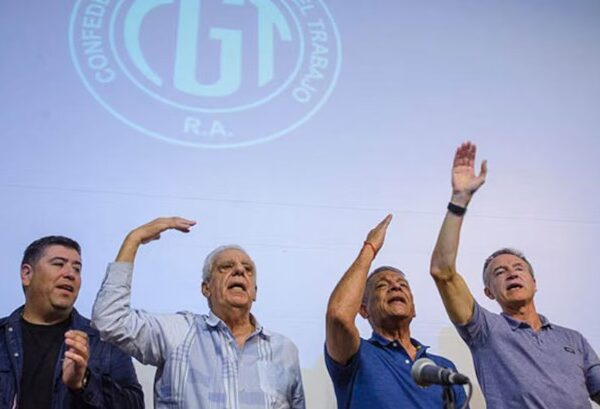 La CGT busca una demostración de fuerza en la Plaza de Mayo para rechazar la reforma laboral de Milei