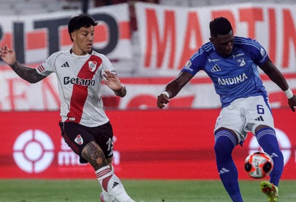 River Plate le ganó 1-0 a Millonarios de Colombia en el primer amistoso de la temporada