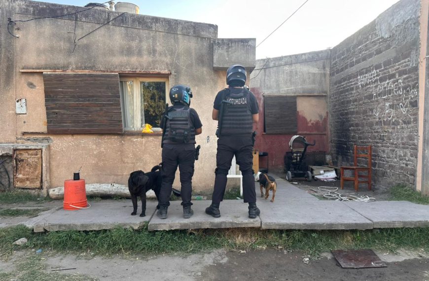 Allanamientos por robo de motos