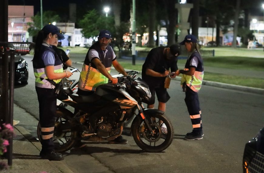 Operativos de tránsito en la ciudad