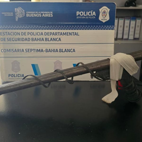 Lo detuvieron por amenazas y en el allanamiento de su casa secuestraron dos armas