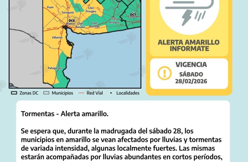 Así continúa el panorama meteorológico para la ciudad