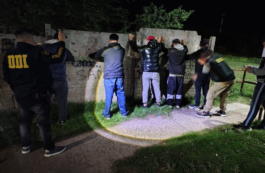 Varios detenidos en un nuevo operativo de Saturación