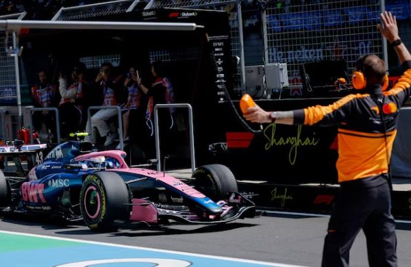 Franco Colapinto tuvo un discreto nivel y se clasificó 16° para la Sprint del GP de China de Fórmula 1