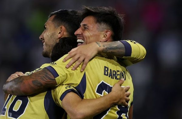 Boca Juniors venció 2-1 a la Universidad Católica en Chile en su estreno por el Grupo D de la Copa Libertadores