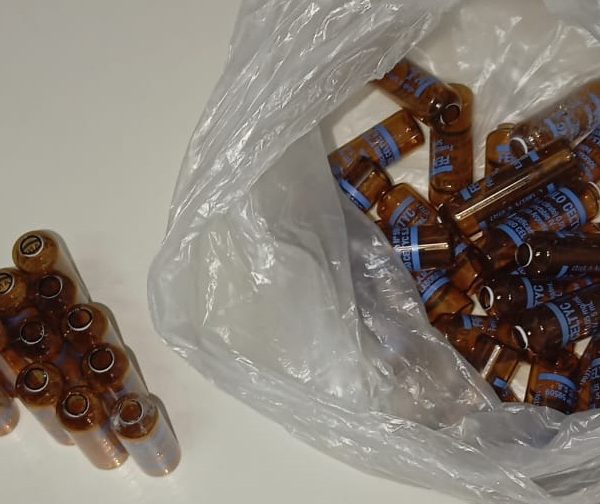 Aparecieron las 25 ampollas de Fentanilo vacías en el Hospital Municipal