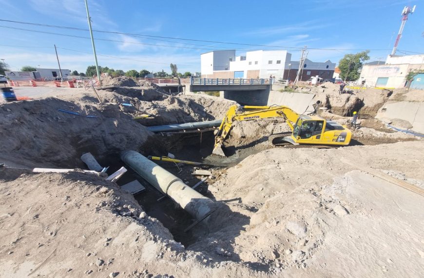 Avanza la construcción de los nuevos puentes del Canal Maldonado