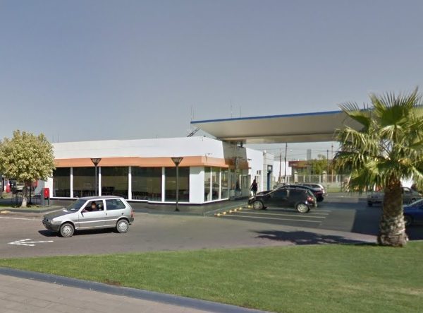 Simulacro de campo en la estación de servicio ubicada en Parchappe y Falucho