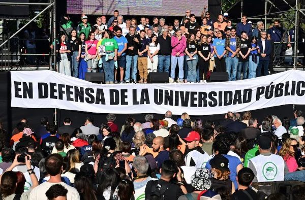 Cuarta Marcha Federal Universitaria contra el Gobierno