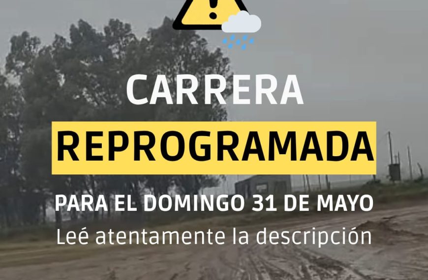 Debido al alerta se decidió reprogramar la carrera de la CGT