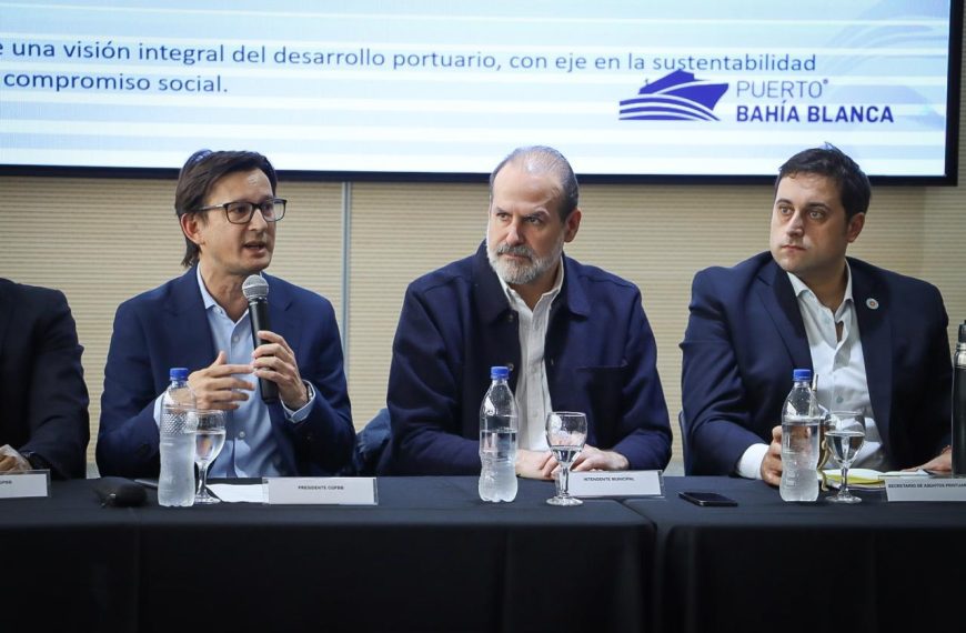 El Puerto de Bahía Blanca presentó su plan quinquenal 2025-2029