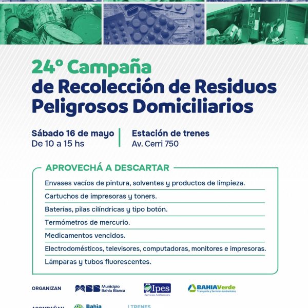 Campaña de Recolección de Residuos Peligrosos Domiciliarios