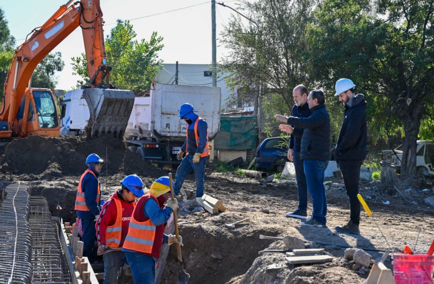 Canal Maldonado: la Provincia avanza con la construcción del nuevo puente sobre Pampa Central