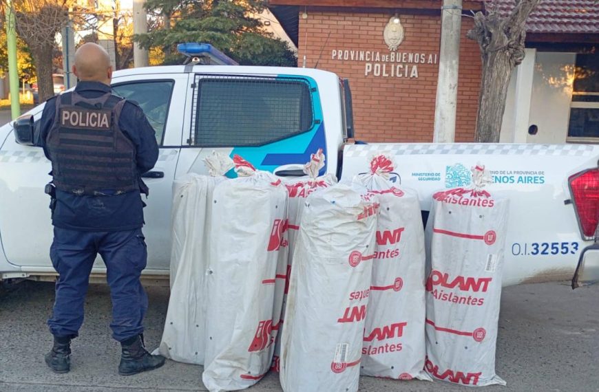 Robaron elementos de un depósito y quedaron detenidos