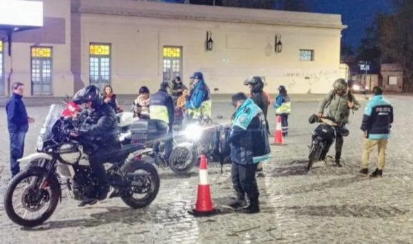 Operativo Motochorros: Tres personas quedaron detenidas