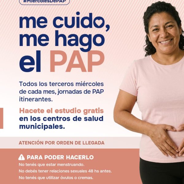 Campaña “Me cuido, me hago el PAP”, una práctica simple que puede salvar vidas
