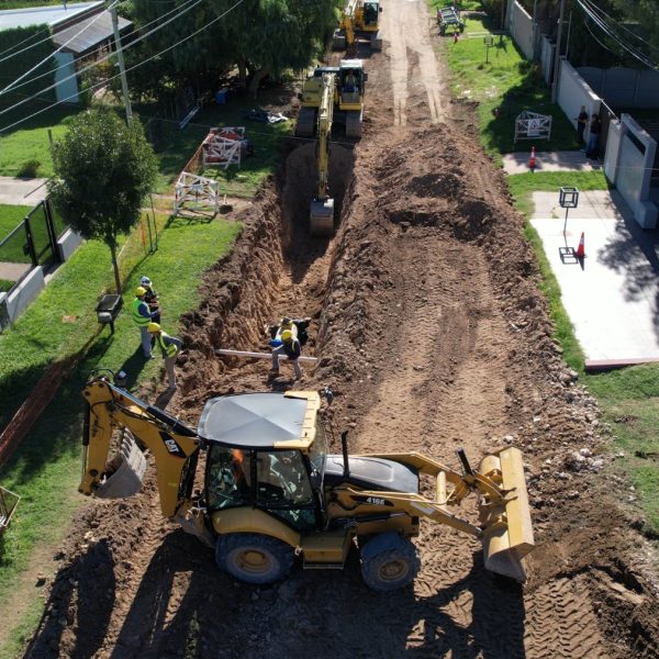 Avanza la construcción de las cisternas de agua