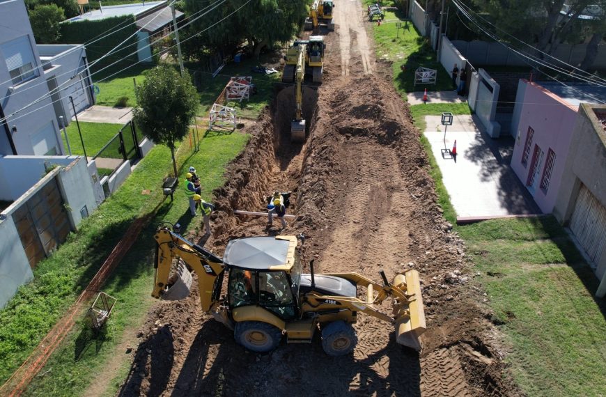 Avanza la construcción de las cisternas de agua