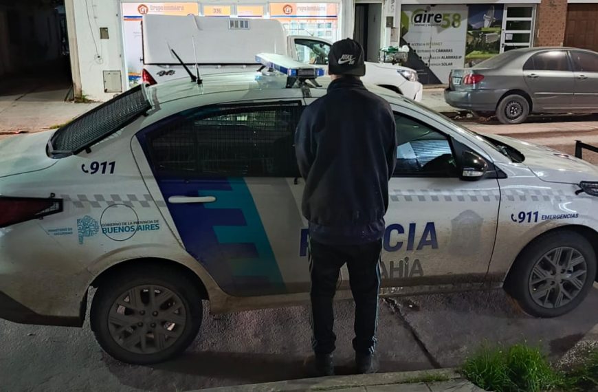 Detuvieron a una persona por robo en Punta Alta