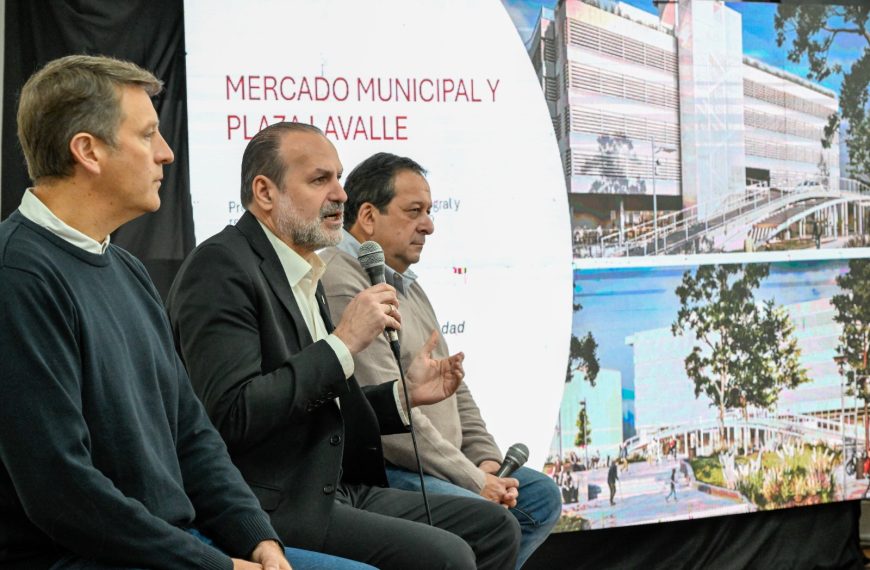 Presentación del proyecto de obra del Mercado Municipal y plaza Lavalle