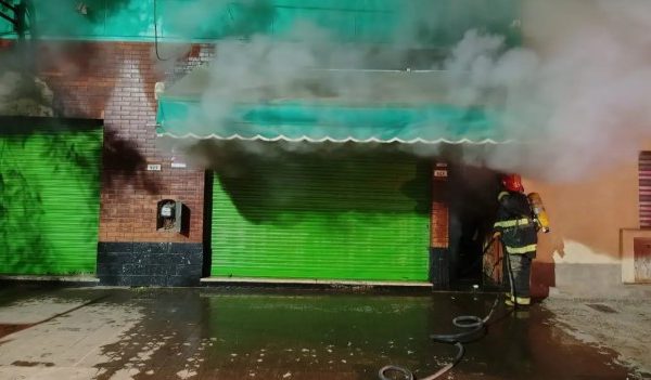 Pérdidas totales en el incendio de una despensa
