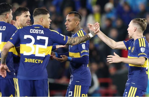 Boca Juniors le ganó 3-1 a Recoleta por la ida de los octavos de final en la Copa Sudamericana