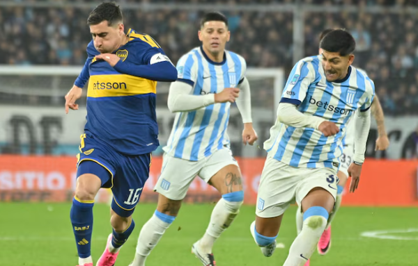 Boca Juniors y Racing Club empataron 1-1 en Avellaneda por el clásico de la fecha 6 del Torneo Clausura