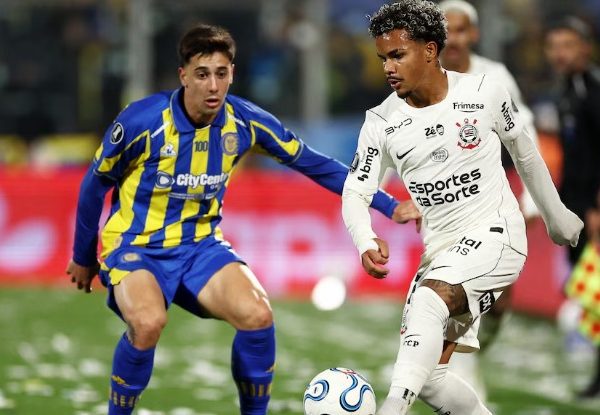 El Rosario Central de Di María empató 0-0 con Corinthians por la ida de los octavos de final de la Copa Libertadores
