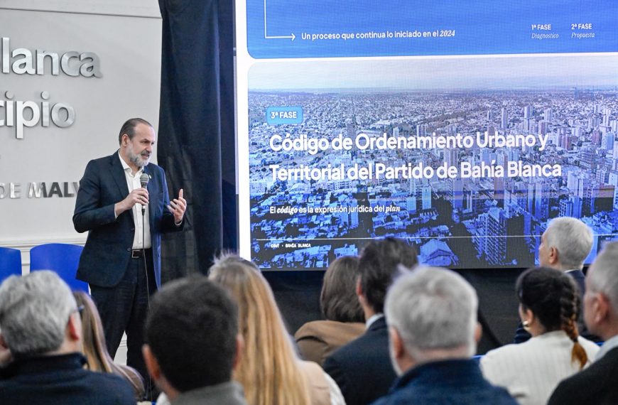 Susbielles presentó el nuevo Código de Ordenamiento Urbano y Territorial