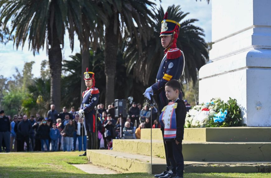 Acto con motivo de un nuevo aniversario del paso a la inmortalidad del General San Martín