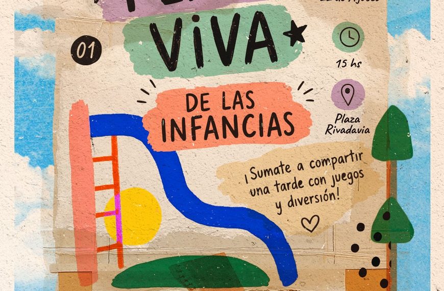 Plaza Viva: una tarde en familia con juegos, música y propuestas para celebrar las infancias