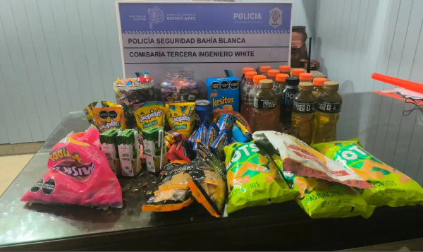 Tres menores robaron en el kiosco del club Huracán y los atraparon