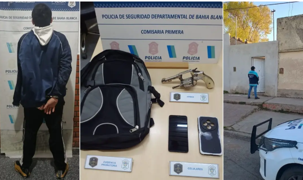 Robó una mochila con un celular, pero tenía el GPS prendido y lo atraparon