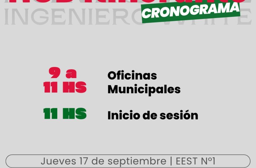 El HCD llega a Ingeniero White con su Sexta Sesión Itinerante