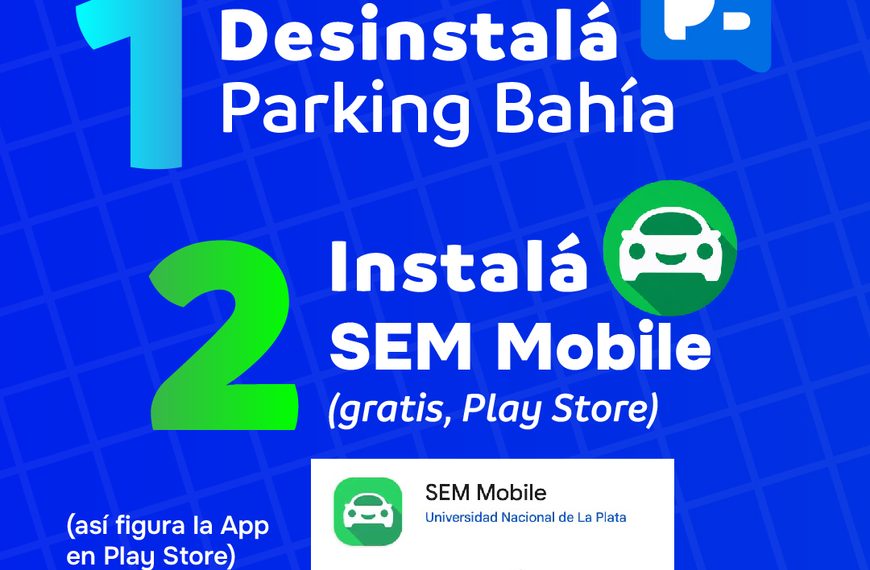 El Municipio actualizó la aplicación de estacionamiento medido para usuarios de Android