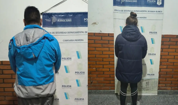 Dos personas detenidas por golpear a otra en la calle
