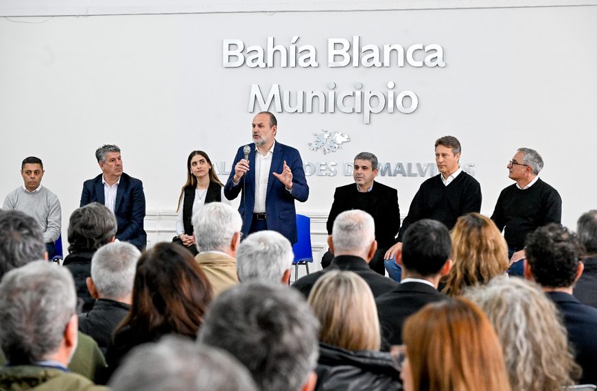 Se presentó el Programa de Fomento de Consorcios Vecinales para la realización de obras de infraestructura urbana