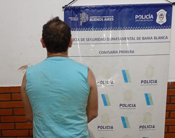 Aprehendieron a un hombre que agredió a su pareja y a la policía