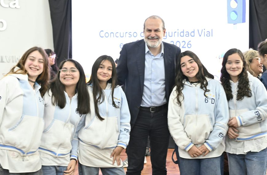 Entrega de certificados del Concurso de Seguridad Vial en Escuelas 2026