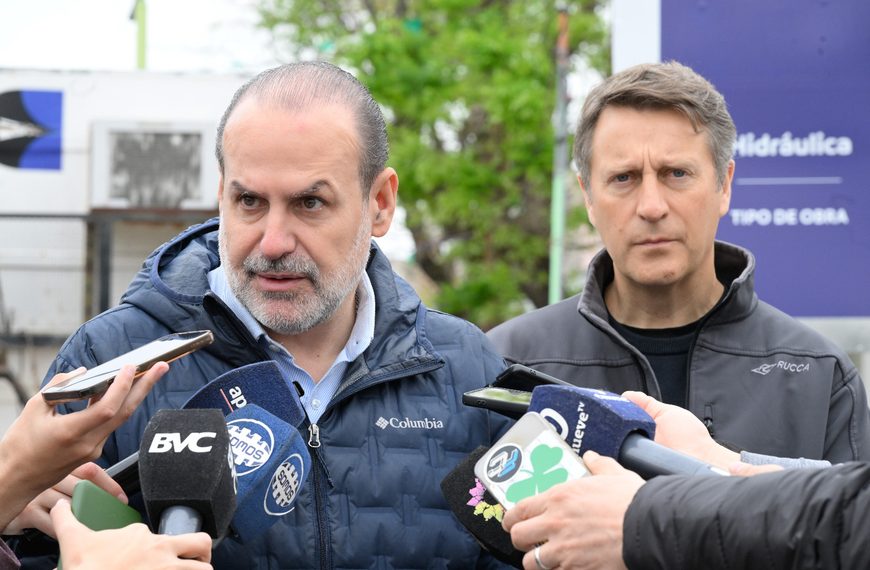 Villa Mitre: el Municipio avanza con la ampliación de pluviales y anunció la recuperación de las Cinco Esquinas